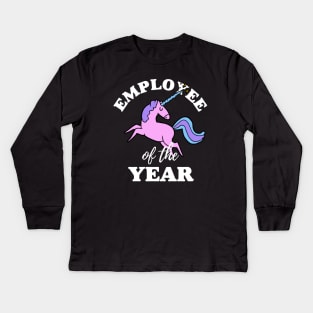 Employee of the year Kids Long Sleeve T-Shirt